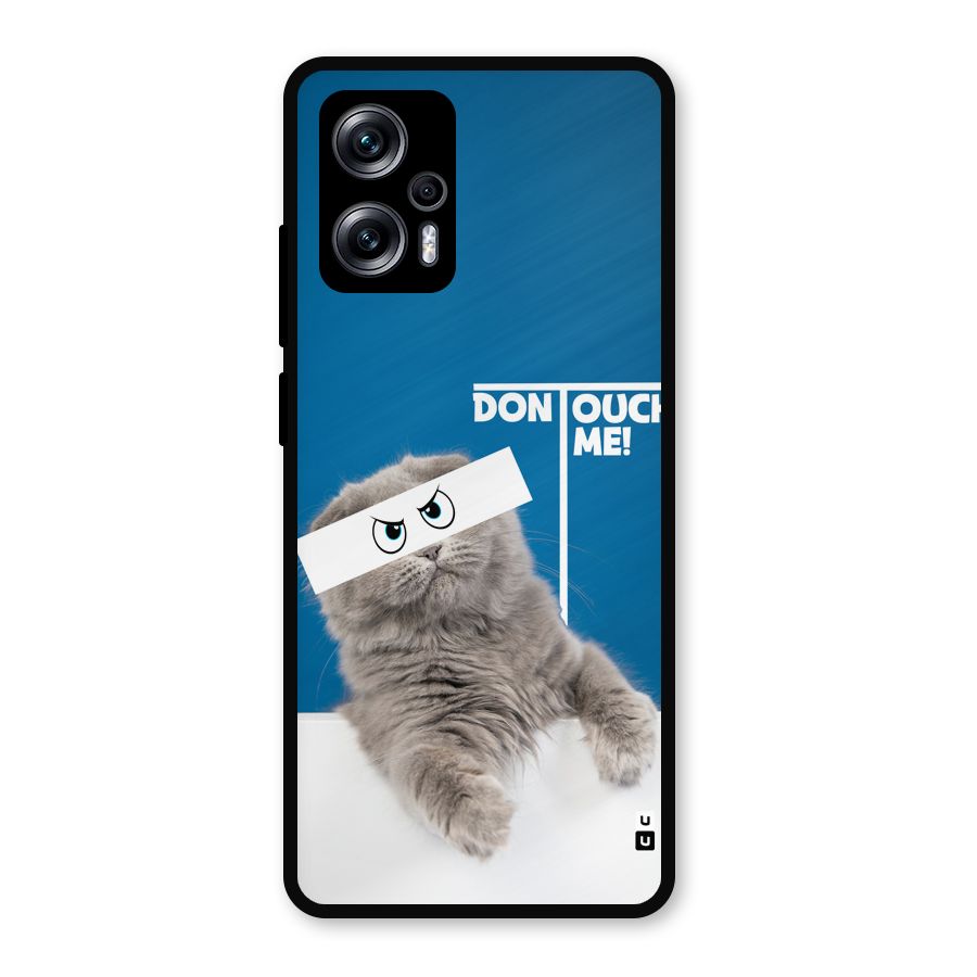 Kitty Dont Touch Metal Back Case for Redmi K50i