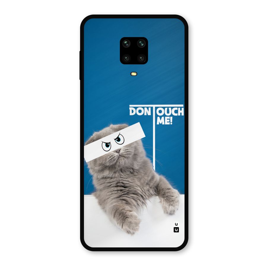 Kitty Dont Touch Metal Back Case for Redmi Note 10 Lite