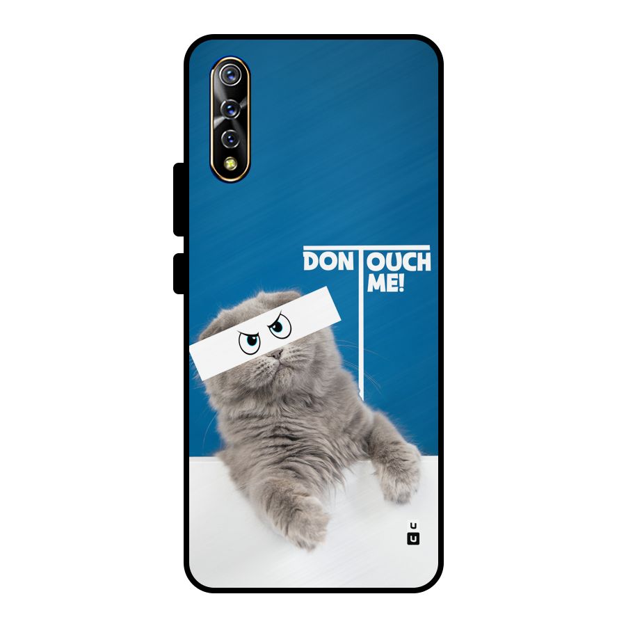 Kitty Dont Touch Metal Back Case for Vivo S1