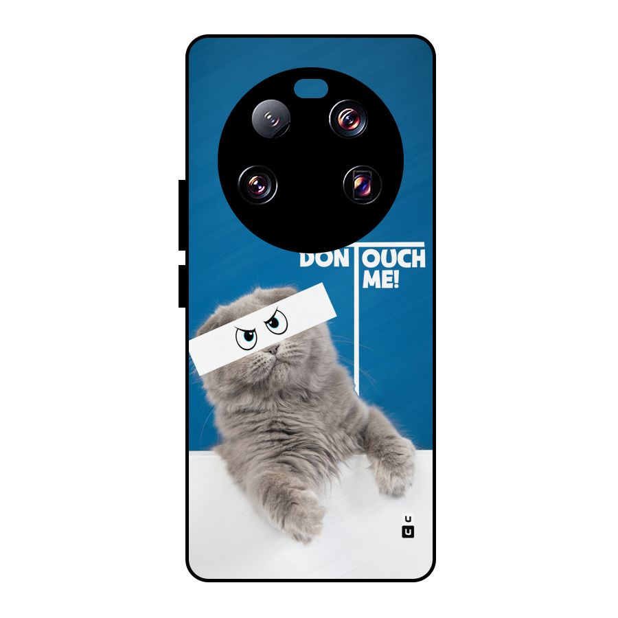 Kitty Dont Touch Metal Back Case for Xiaomi 13 Ultra