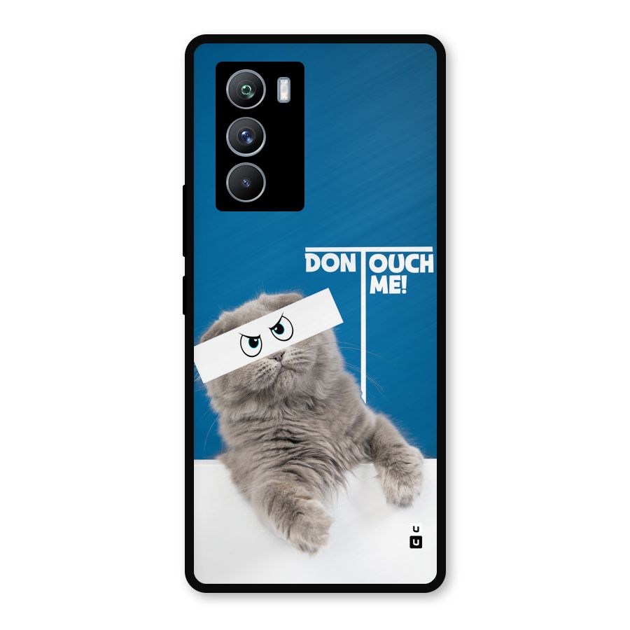 Kitty Dont Touch Metal Back Case for iQOO 9 SE