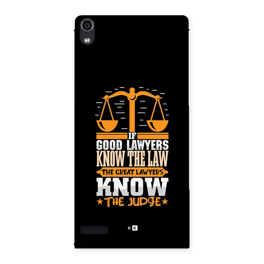 Know The Judge Back Case for Ascend P6