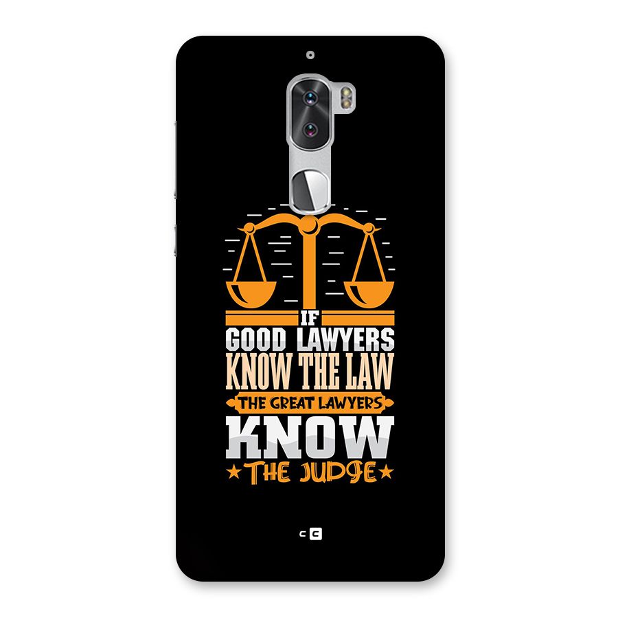 Know The Judge Back Case for Coolpad Cool 1