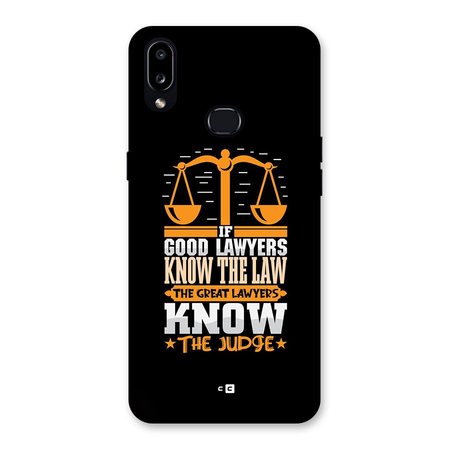 Know The Judge Back Case for Galaxy A10s
