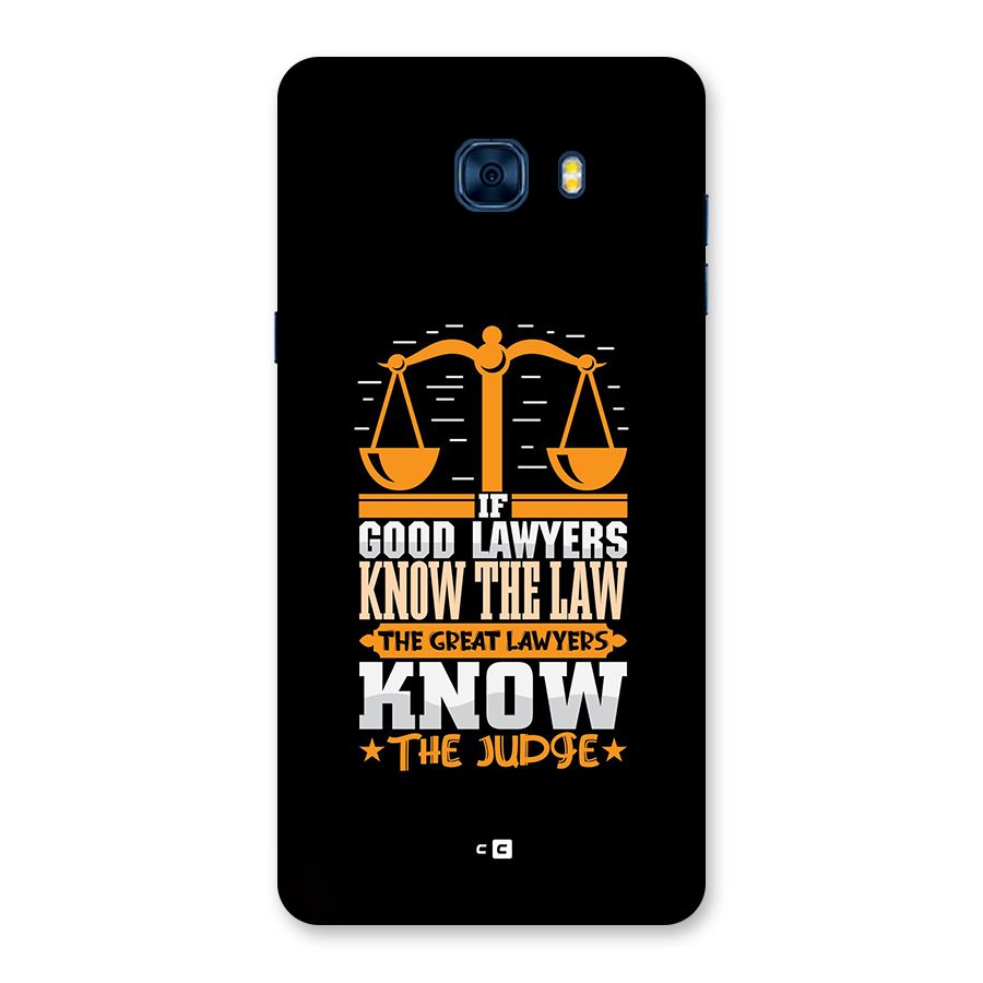Know The Judge Back Case for Galaxy C7 Pro