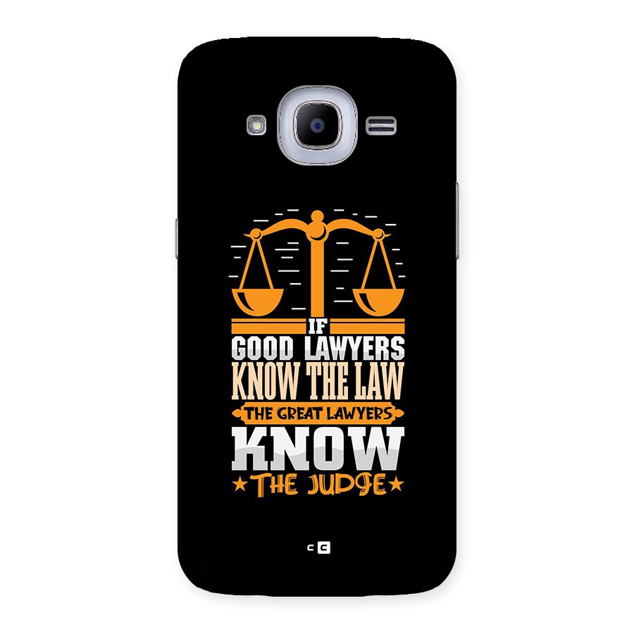 Know The Judge Back Case for Galaxy J2 2016