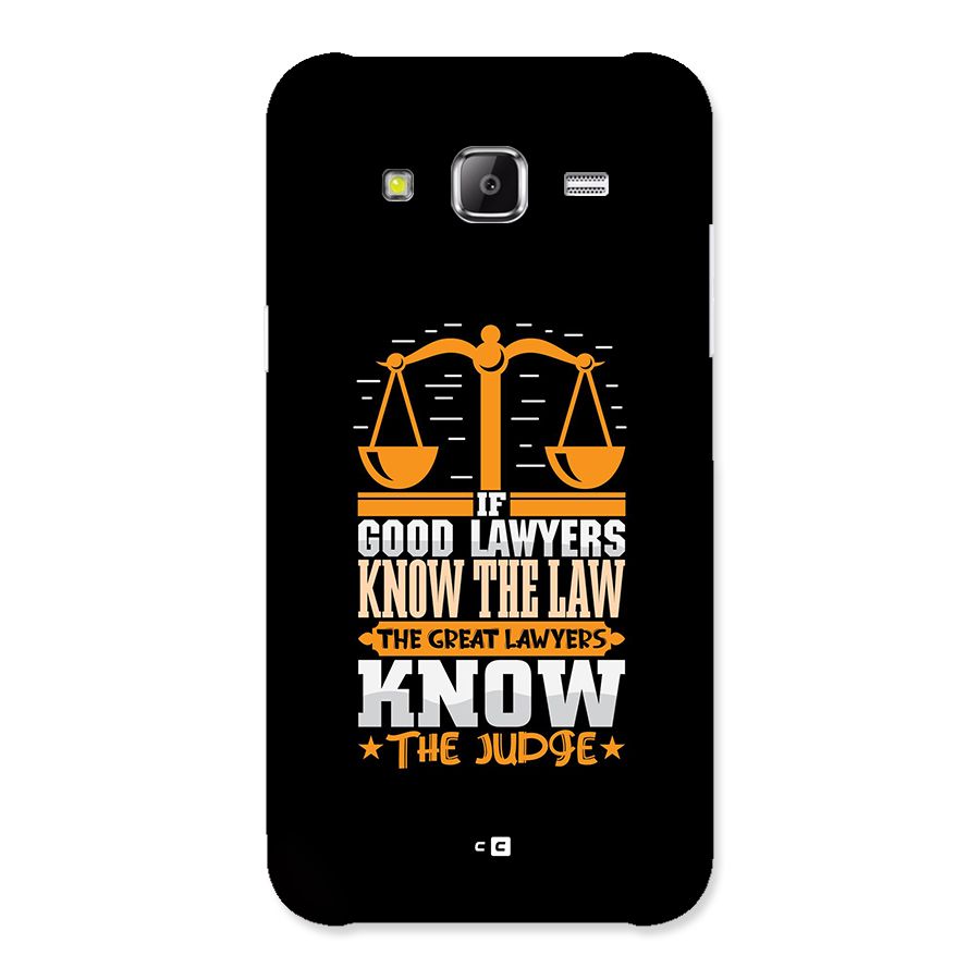 Know The Judge Back Case for Galaxy J2 Prime