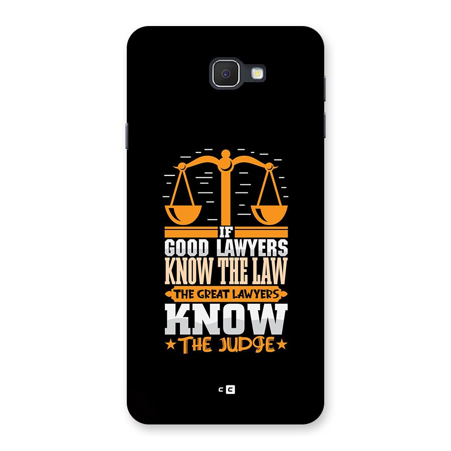 Know The Judge Back Case for Galaxy J7 Prime