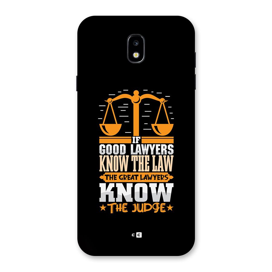 Know The Judge Back Case for Galaxy J7 Pro