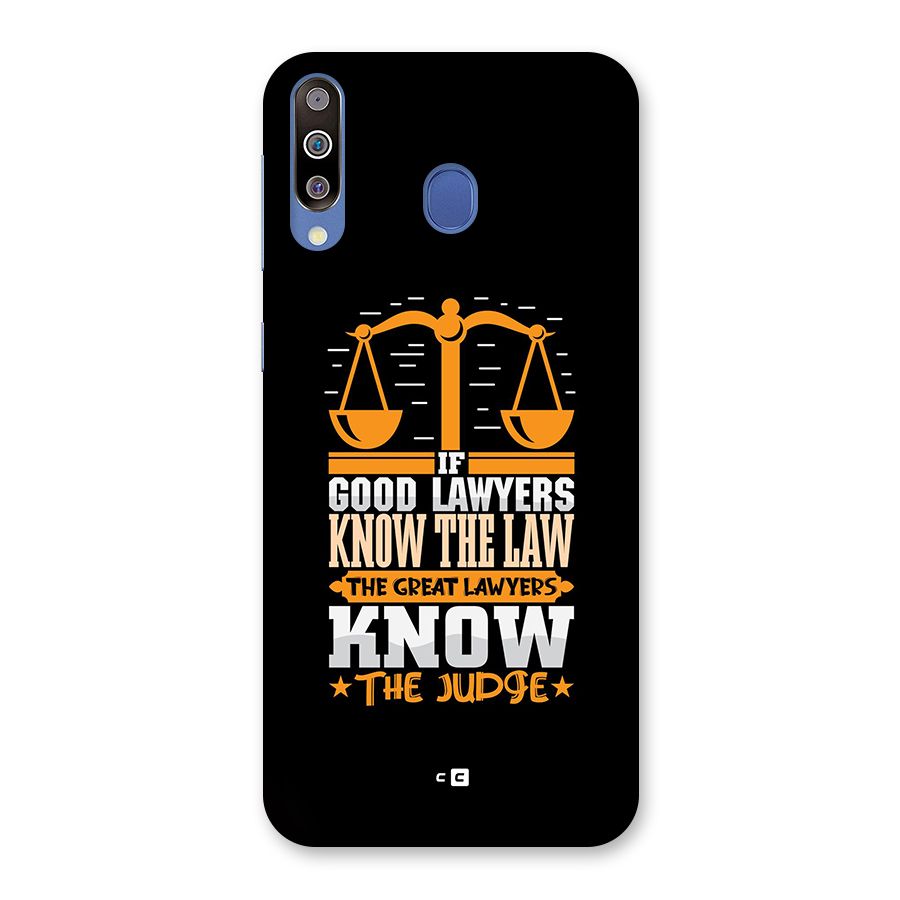 Know The Judge Back Case for Galaxy M30