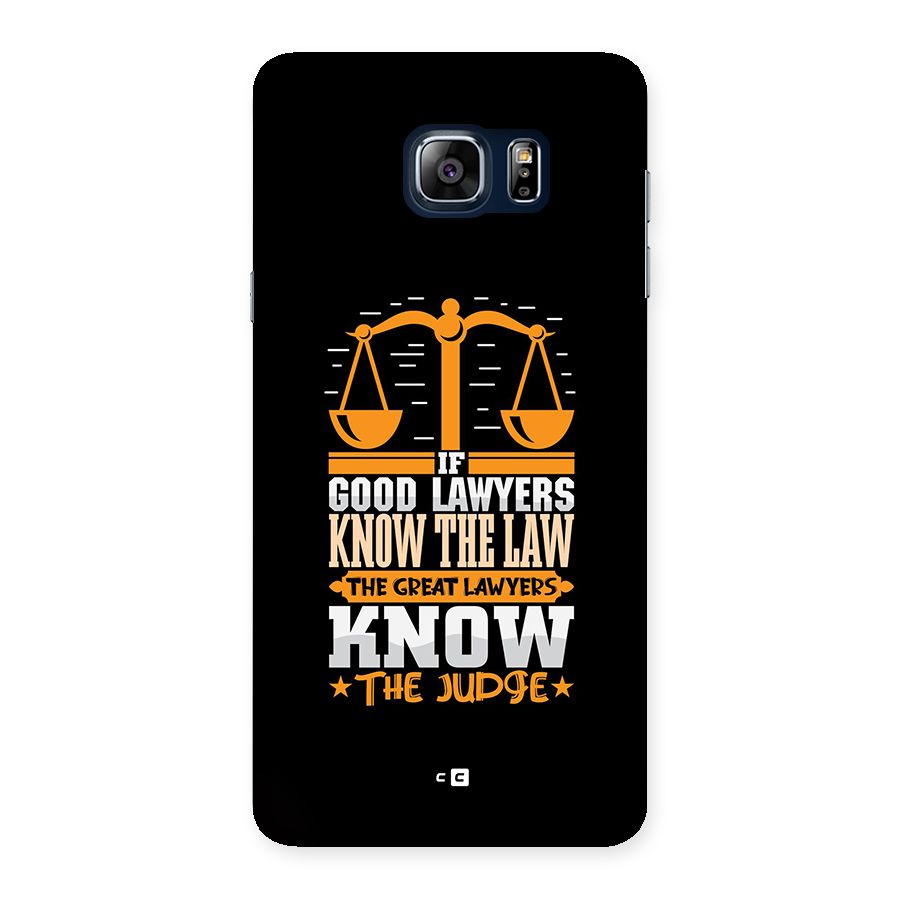 Know The Judge Back Case for Galaxy Note 5