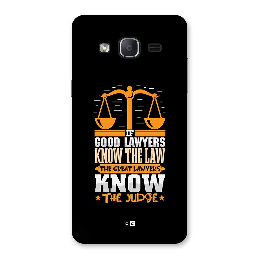 Know The Judge Back Case for Galaxy On7 Pro