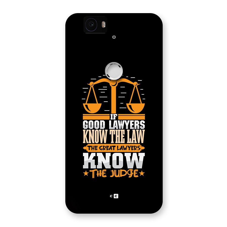 Know The Judge Back Case for Google Nexus 6P