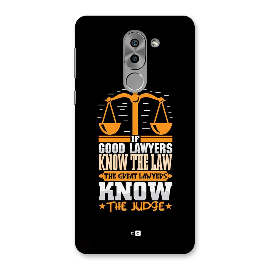 Know The Judge Back Case for Honor 6X