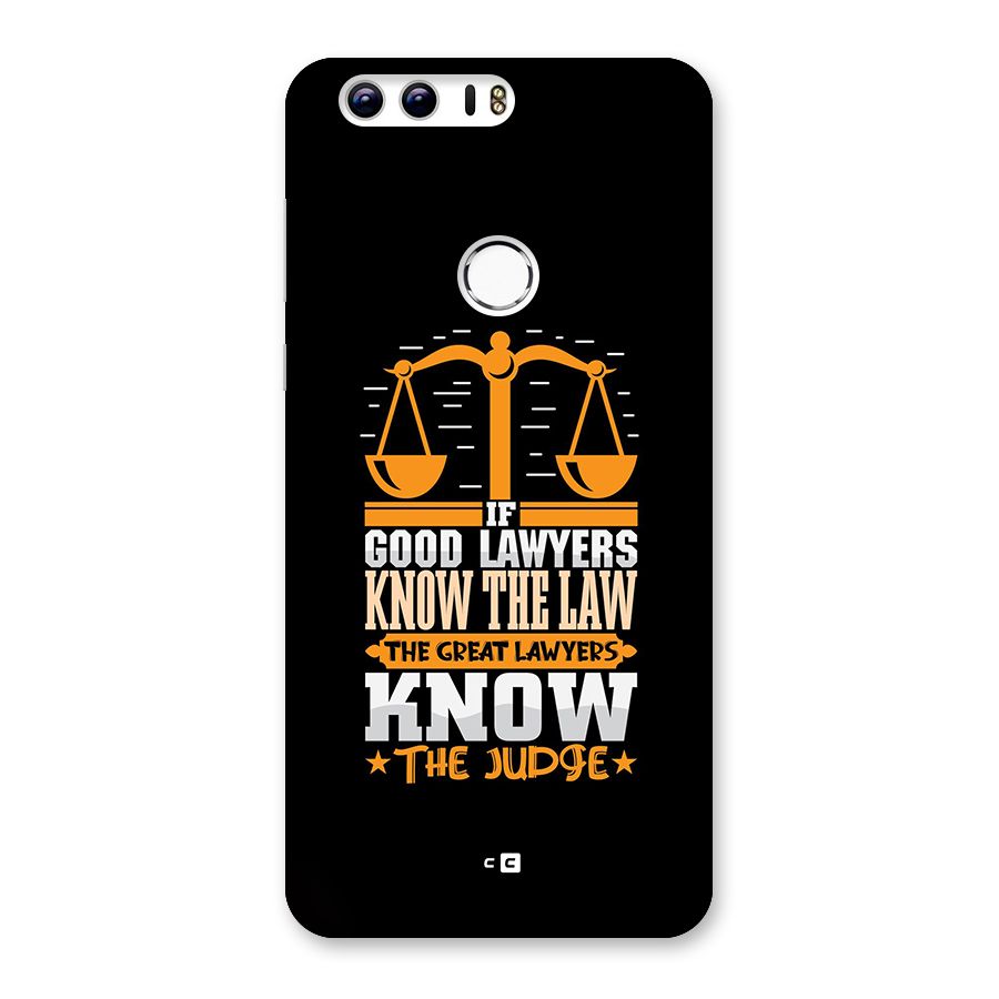 Know The Judge Back Case for Honor 8