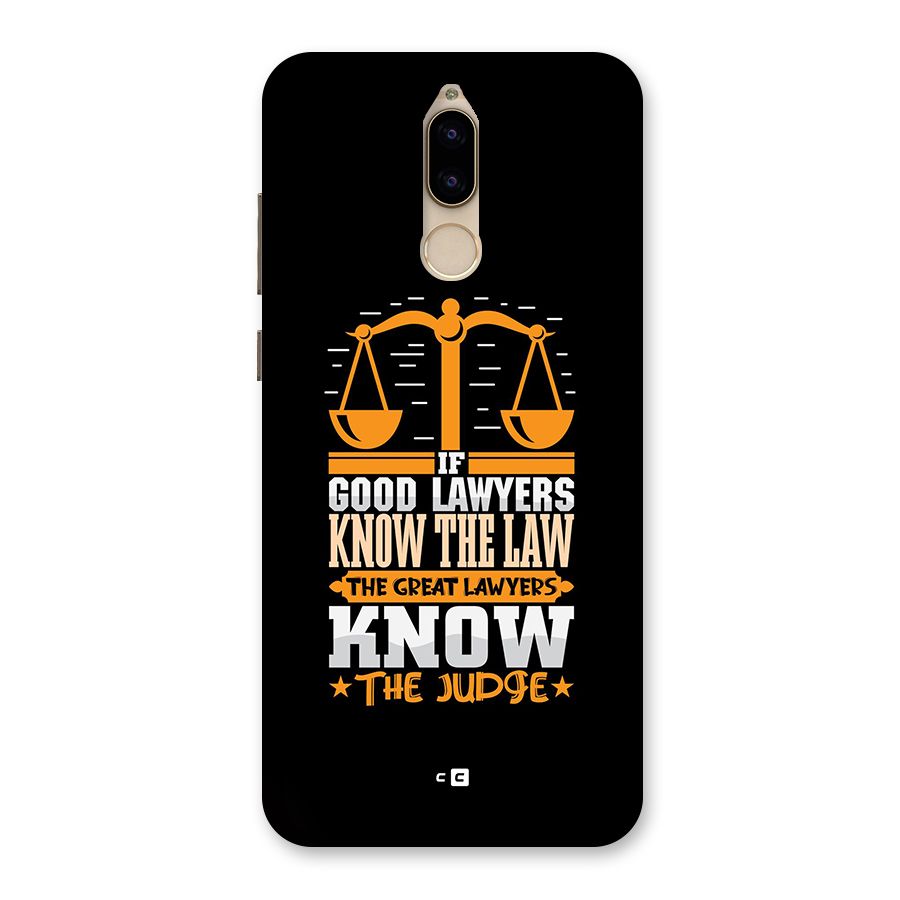 Know The Judge Back Case for Honor 9i