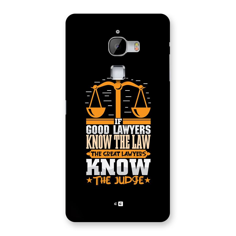 Know The Judge Back Case for LeTV Le Max