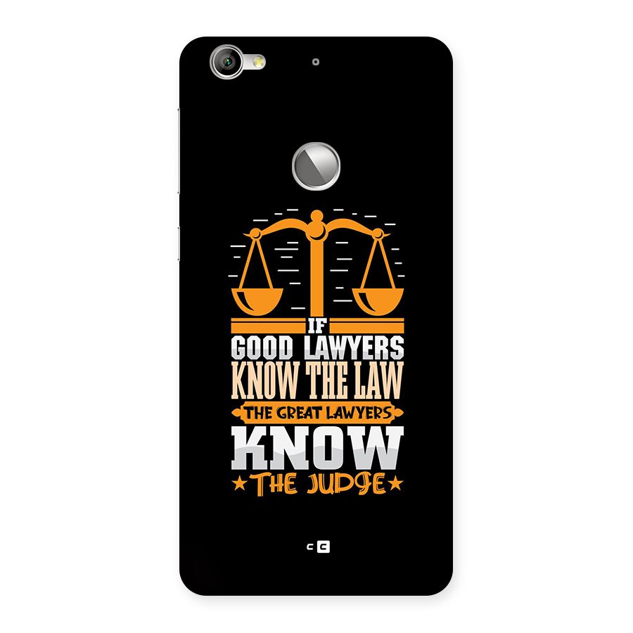 Know The Judge Back Case for Le 1S