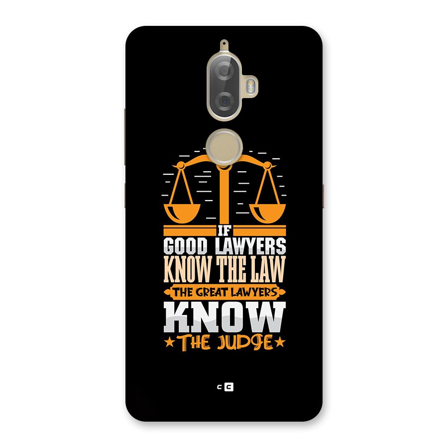 Know The Judge Back Case for Lenovo K8 Plus