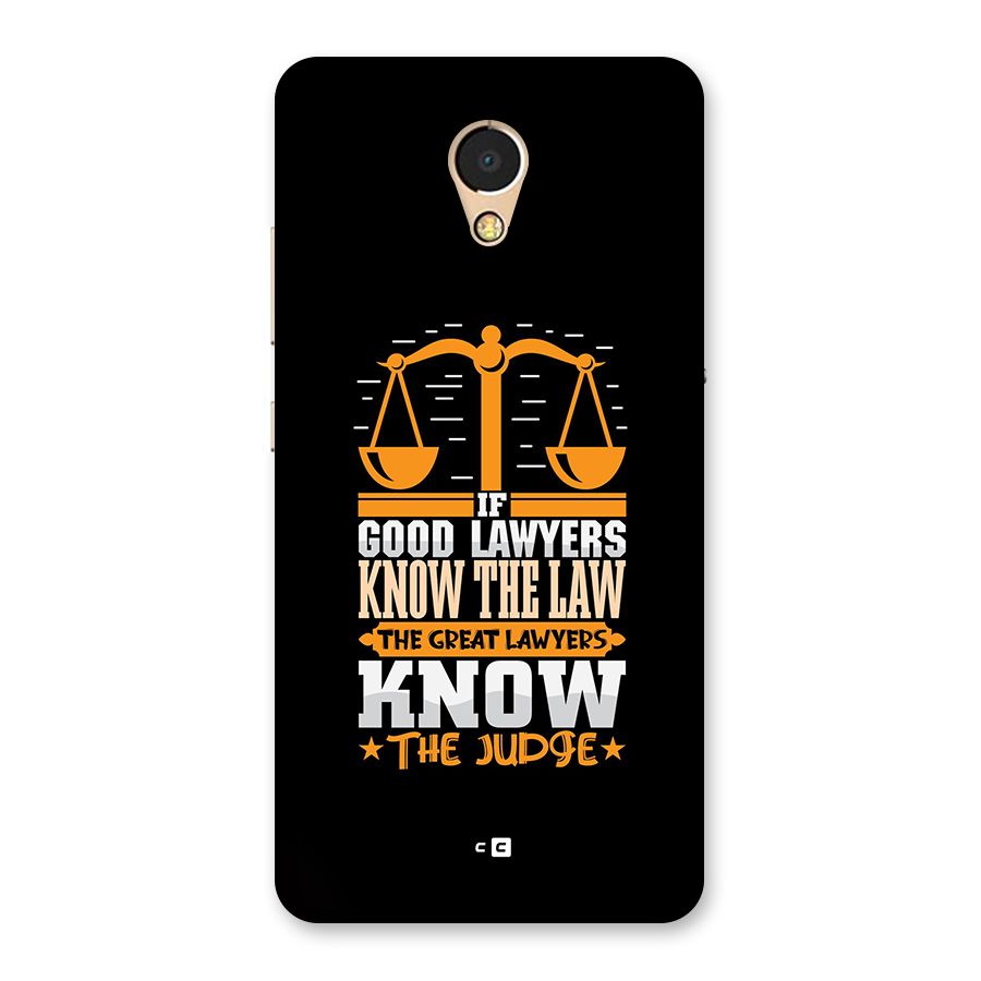 Know The Judge Back Case for Lenovo P2