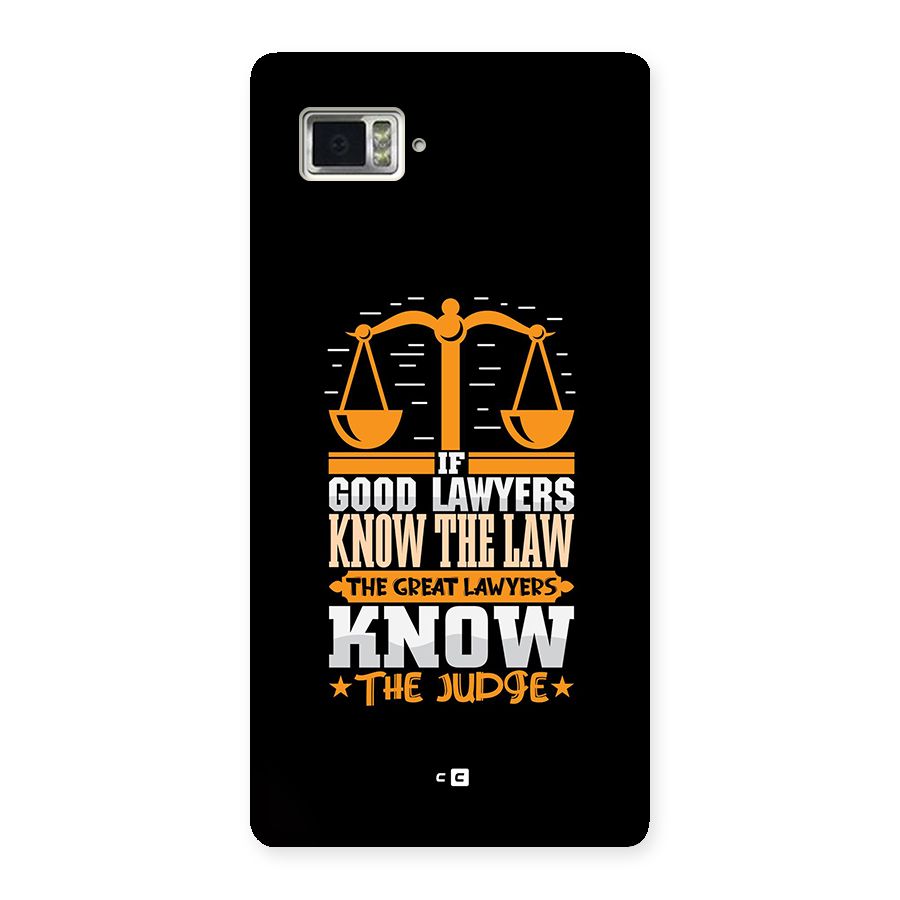 Know The Judge Back Case for Lenovo Vibe Z2 Pro K920