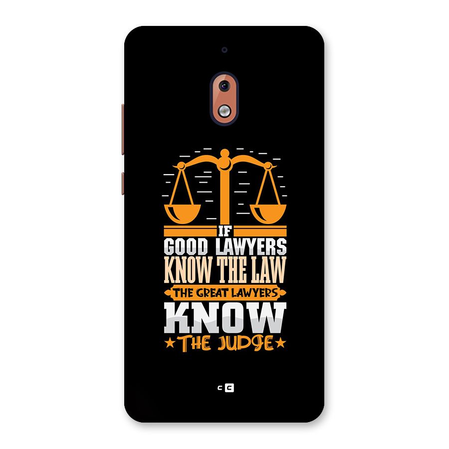 Know The Judge Back Case for Nokia 2.1