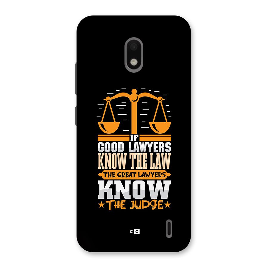 Know The Judge Back Case for Nokia 2.2