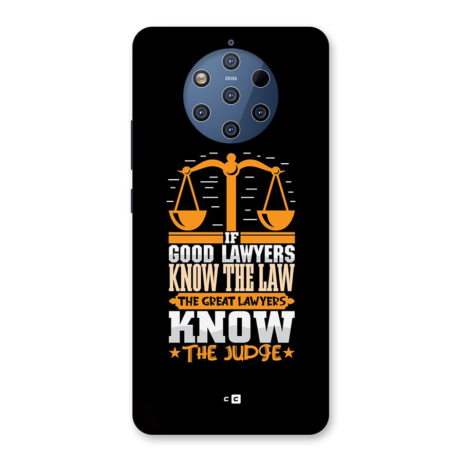 Know The Judge Back Case for Nokia 9 PureView
