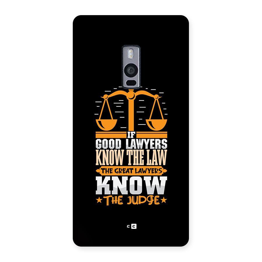 Know The Judge Back Case for OnePlus 2