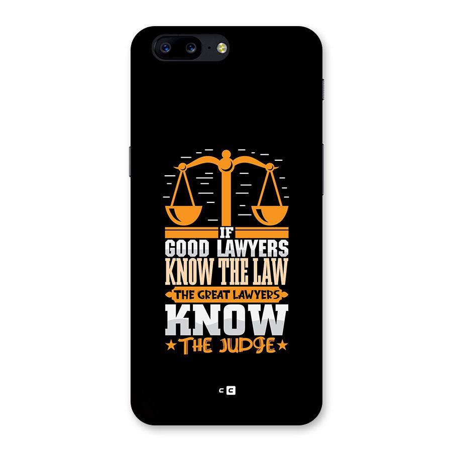 Know The Judge Back Case for OnePlus 5