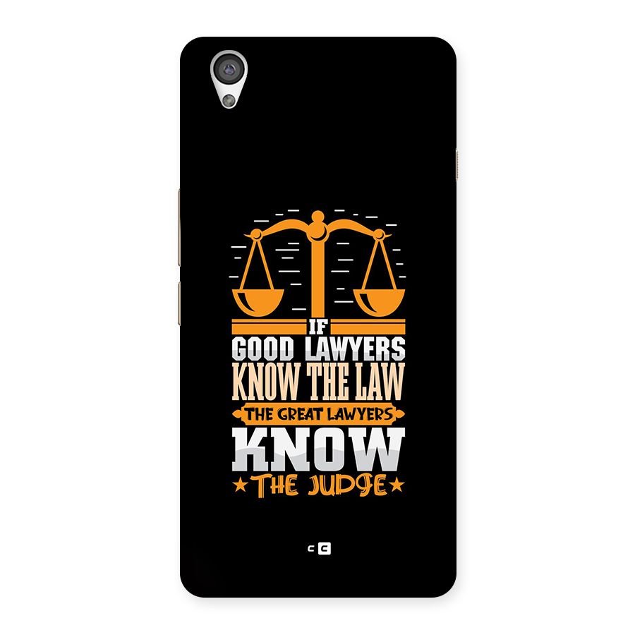 Know The Judge Back Case for OnePlus X