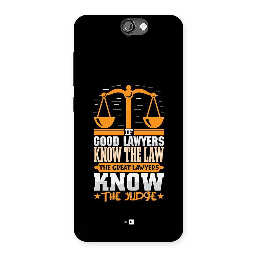 Know The Judge Back Case for One A9
