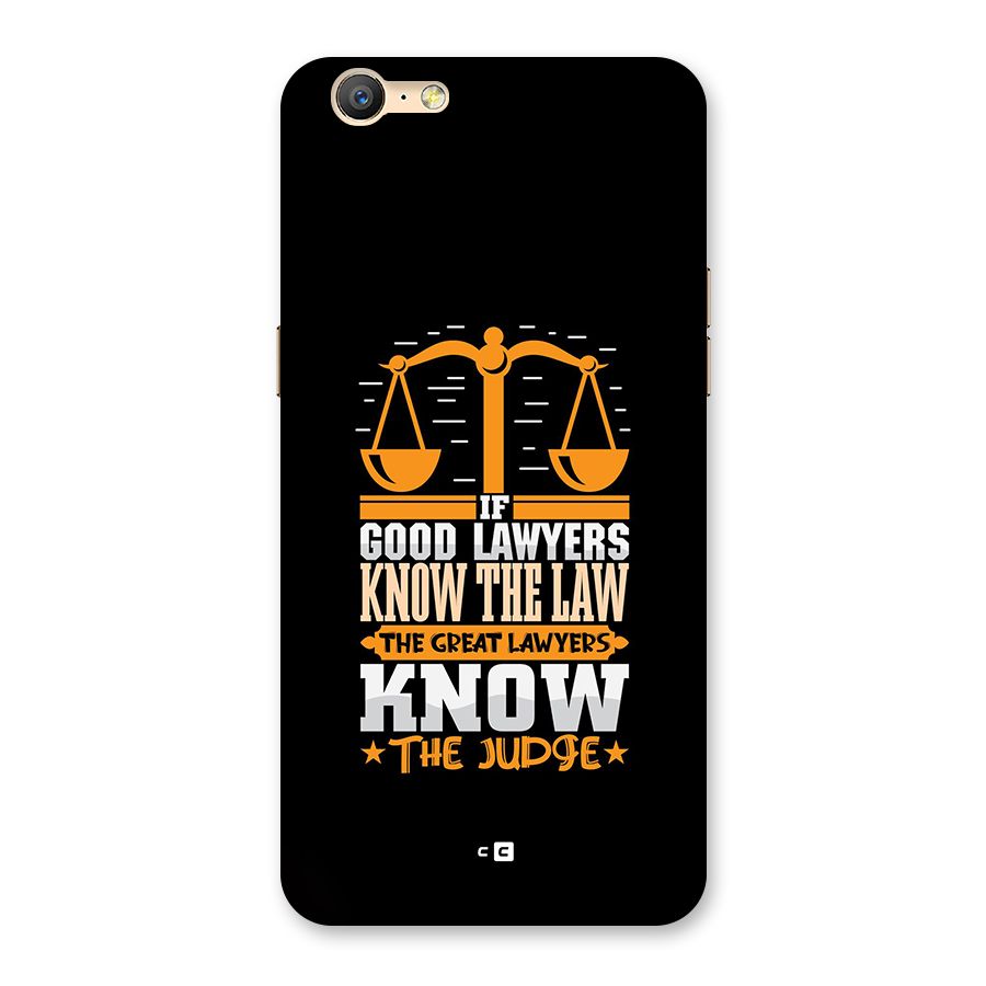Know The Judge Back Case for Oppo A57