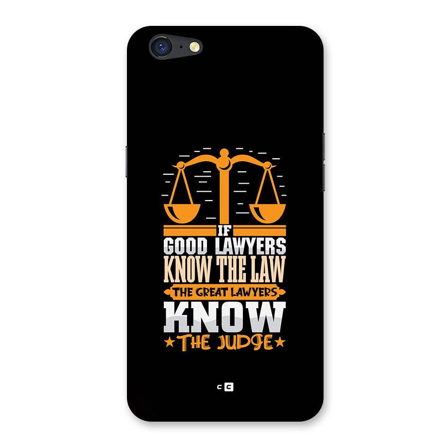 Know The Judge Back Case for Oppo A71