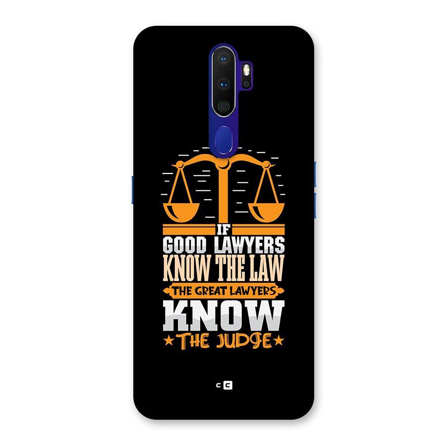 Know The Judge Back Case for Oppo A9 (2020)