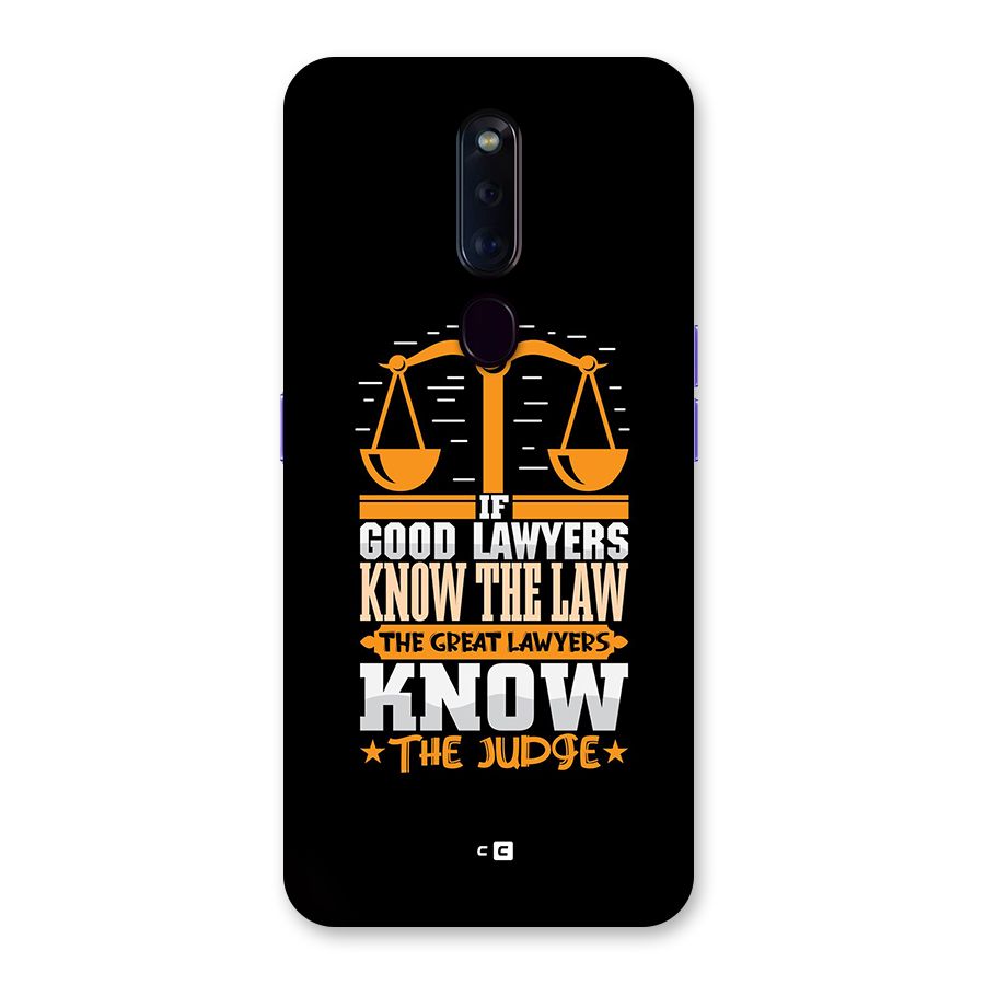 Know The Judge Back Case for Oppo F11 Pro