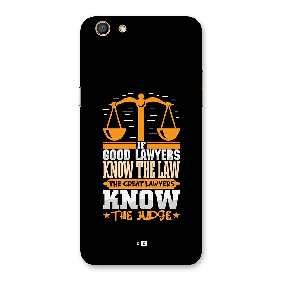 Know The Judge Back Case for Oppo F3
