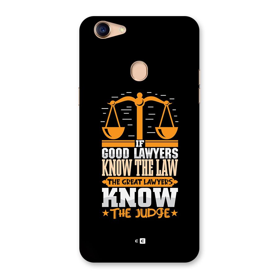 Know The Judge Back Case for Oppo F5