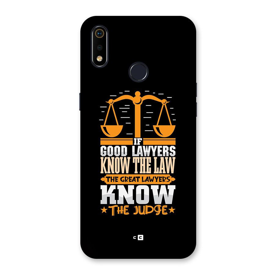 Know The Judge Back Case for Realme 3i