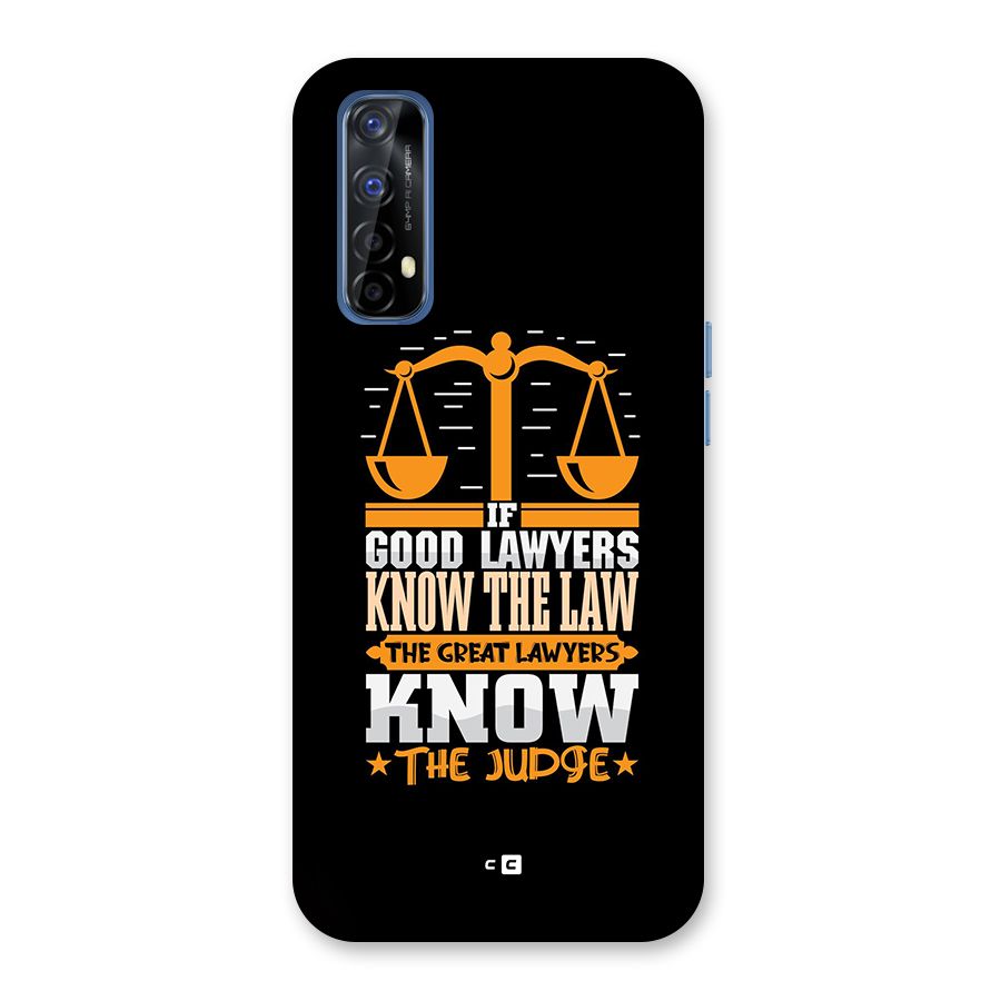 Know The Judge Back Case for Realme 7