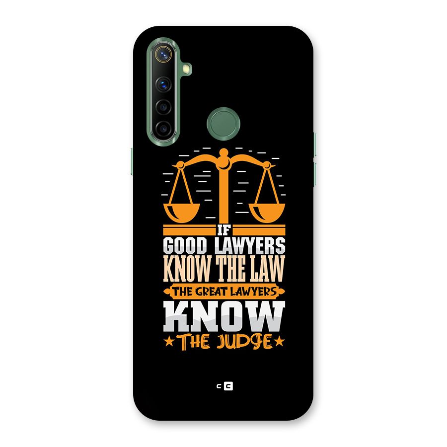 Know The Judge Back Case for Realme Narzo 10
