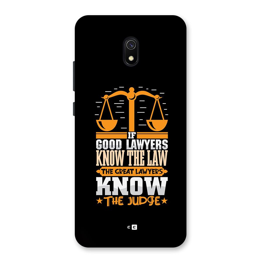 Know The Judge Back Case for Redmi 8A