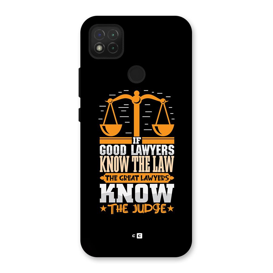 Know The Judge Back Case for Redmi 9