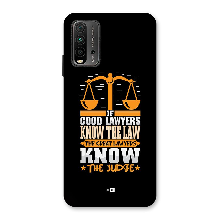 Know The Judge Back Case for Redmi 9 Power
