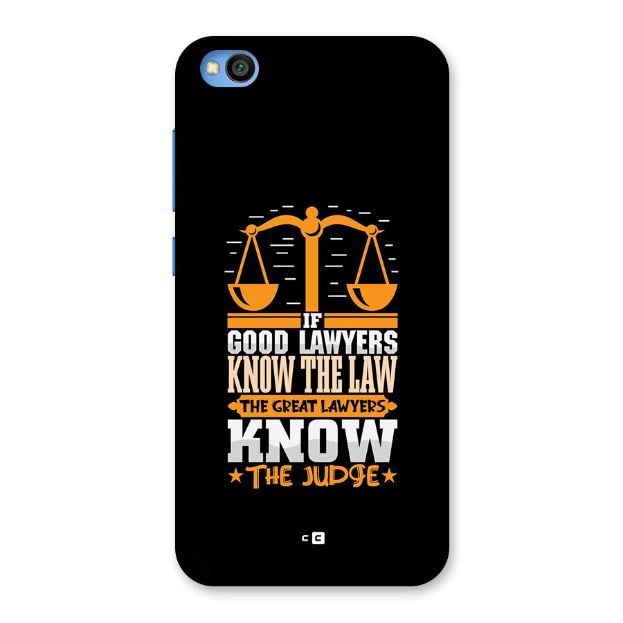 Know The Judge Back Case for Redmi Go