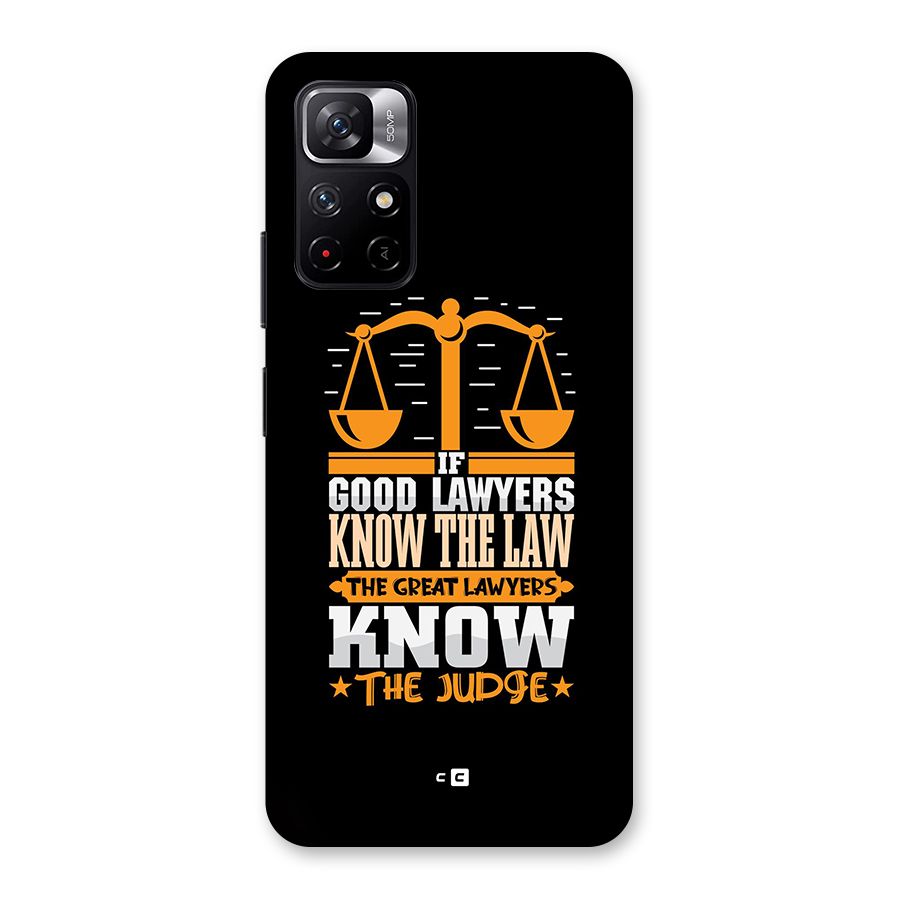 Know The Judge Back Case for Redmi Note 11T 5G