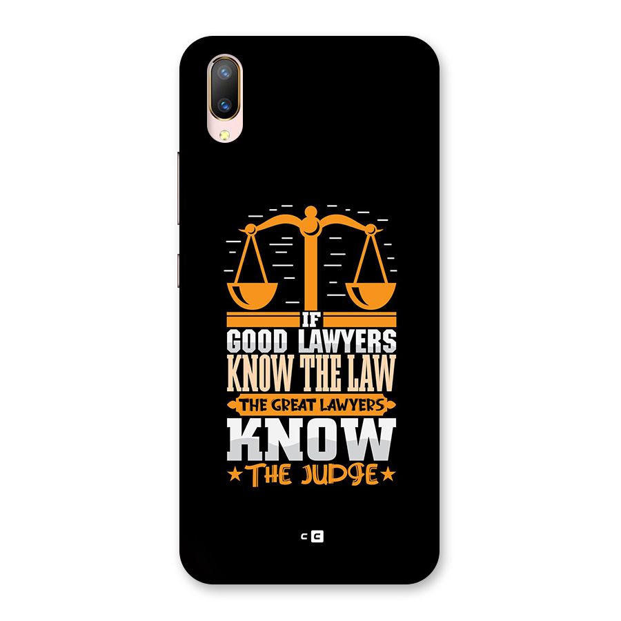 Know The Judge Back Case for Vivo V11 Pro