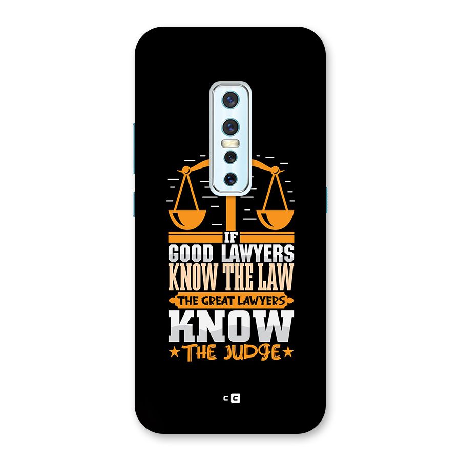 Know The Judge Back Case for Vivo V17 Pro