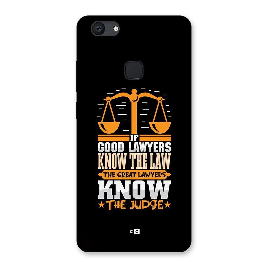 Know The Judge Back Case for Vivo V7 Plus