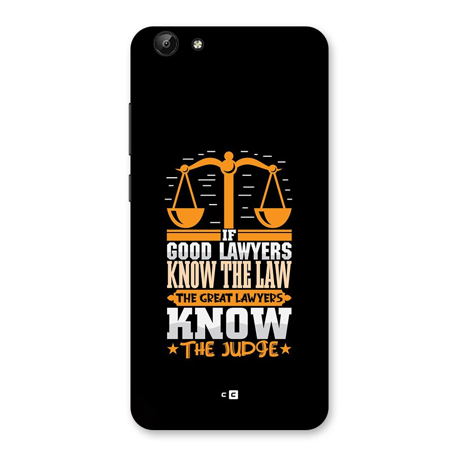 Know The Judge Back Case for Vivo Y69